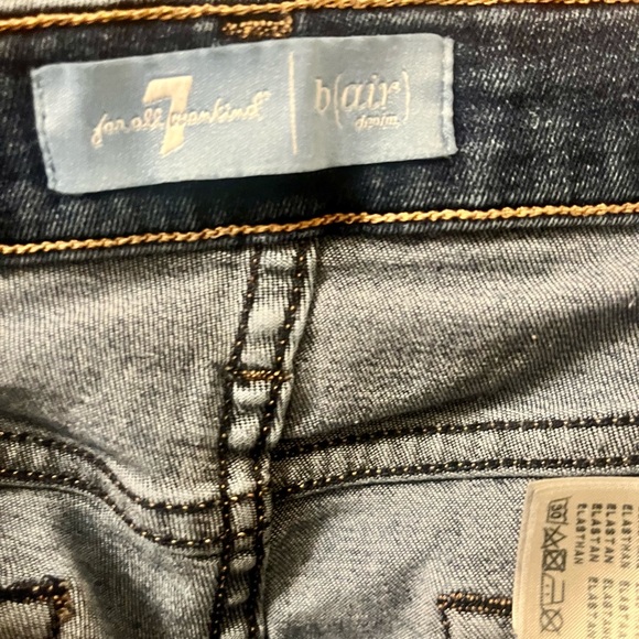 Like new 7 for all Mankind b(air) denim size 23 - Picture 5 of 5